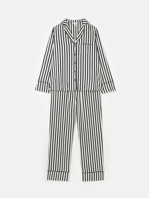 Westchic navy basic striped pajamas 2025
