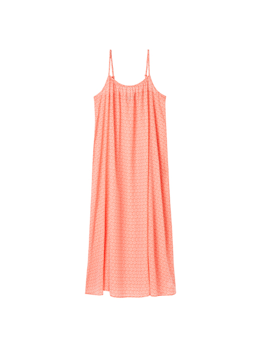 Joules Women s Amanda Beach Dress Orange Ditsy