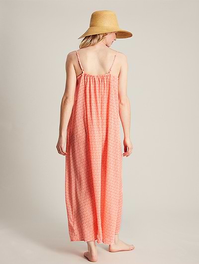 joules beach dress Ladies Joules Samantha Cotton Frill Sleeve Dress