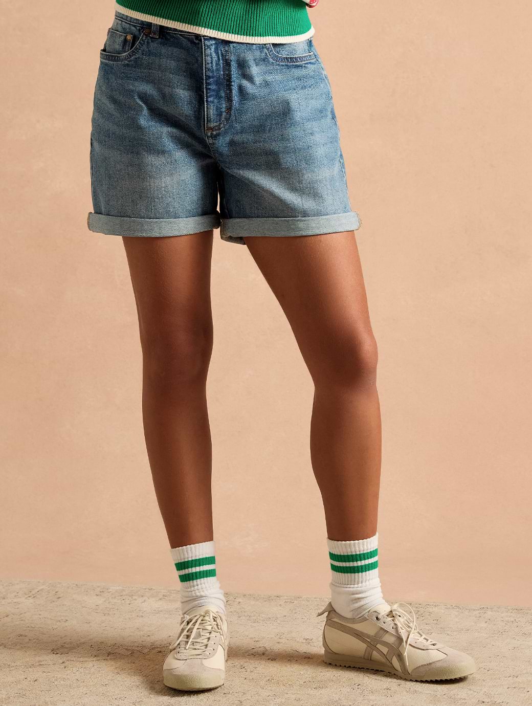Joules Women's Denim Short Indigo