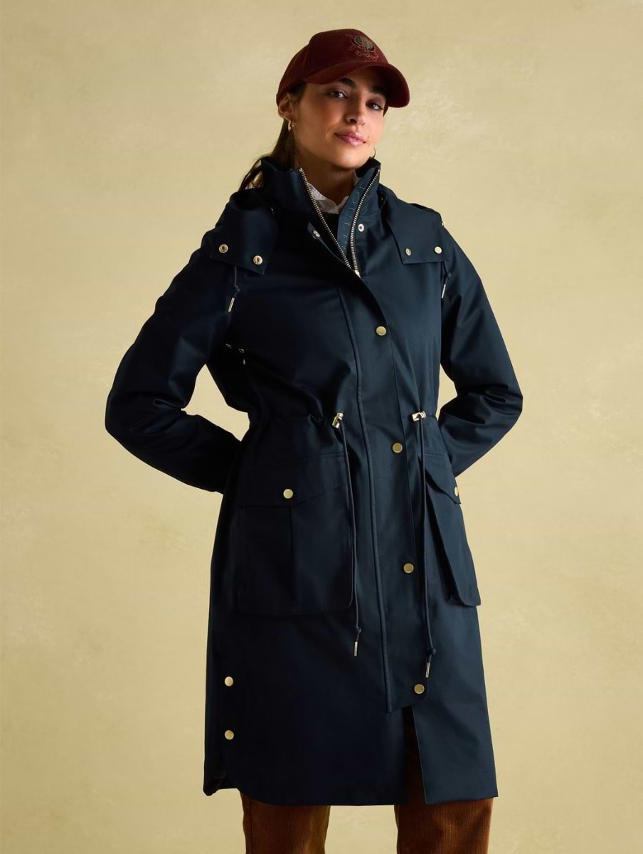 Joules victoria showerproof raincoat discount