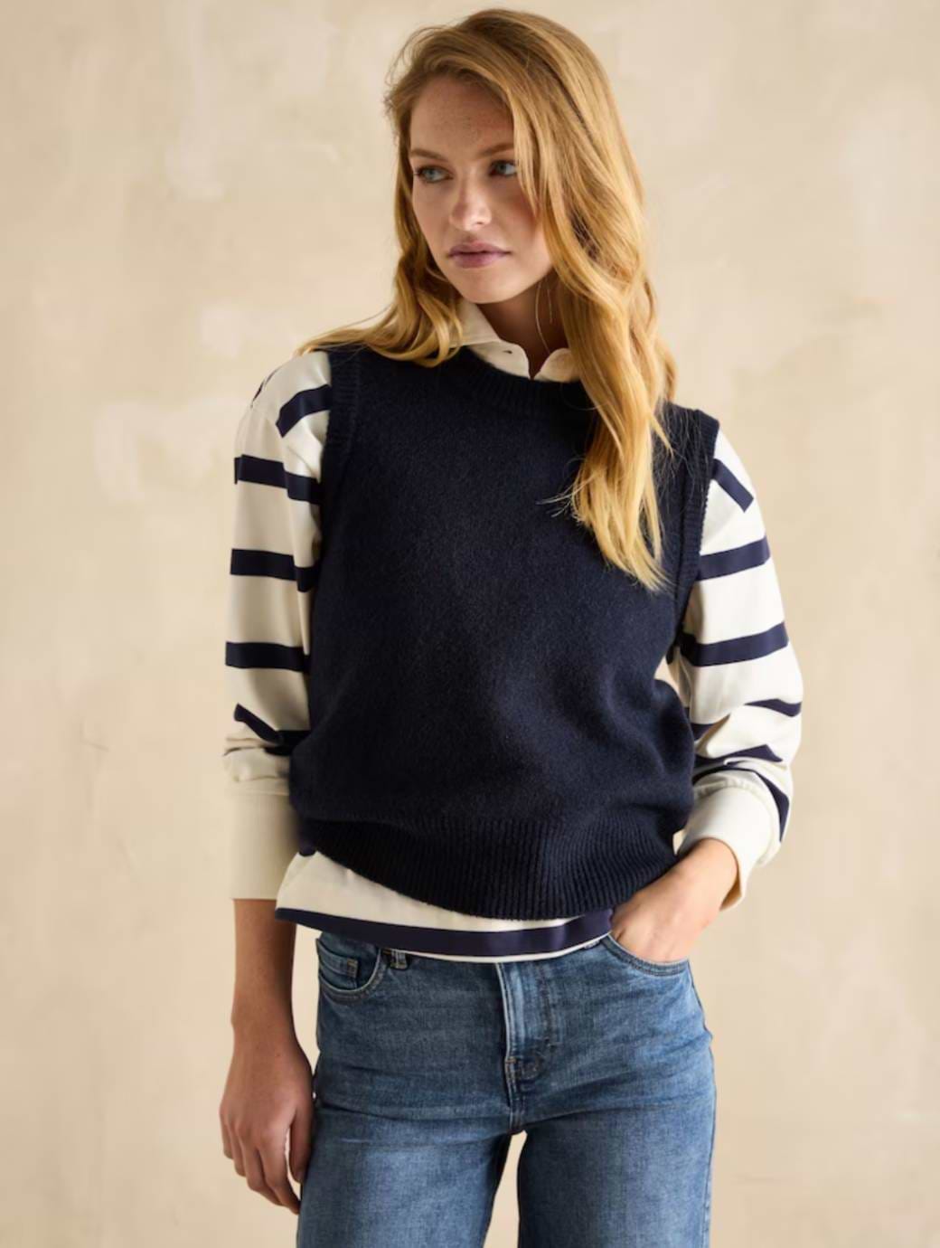 Joules Women's Holly Tee Navy