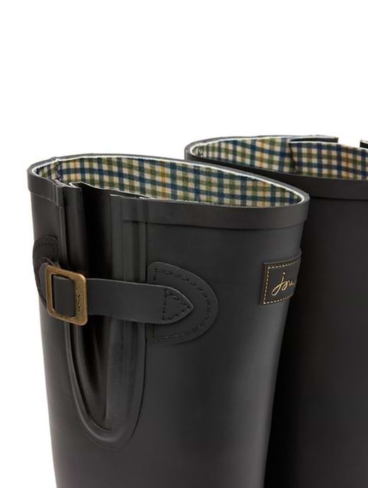 Joules Women s Houghton Adjustable Tall Wellies Black