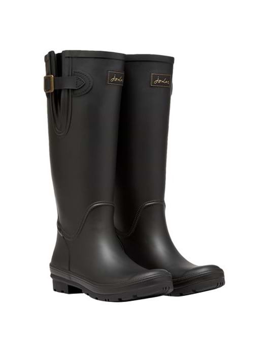 Joules Women s Houghton Adjustable Tall Wellies Black