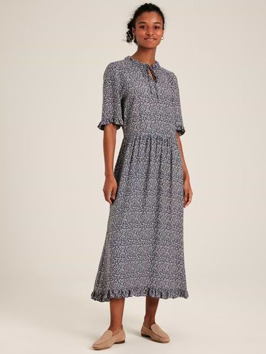 Joules Women s Layla Dress Blue Multi