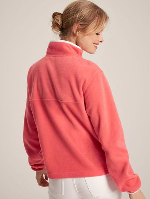 Joules coral coat cheap
