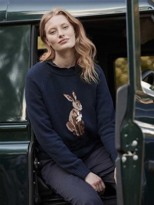 Joules hare jumper sales