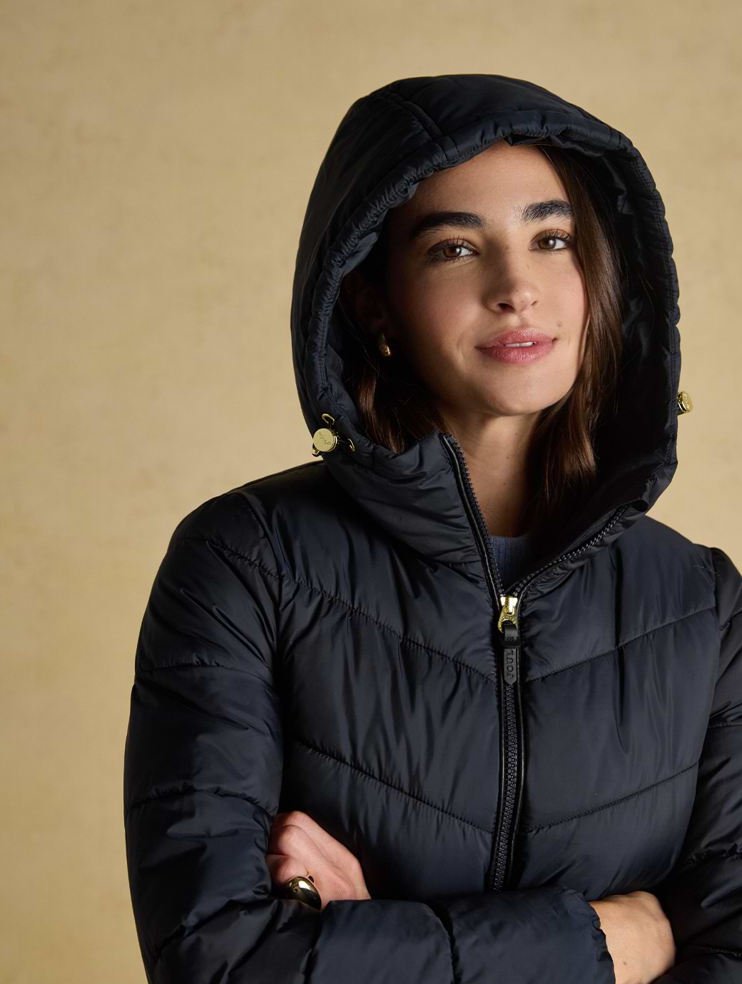 Joules Women's Moorsdale Coat Navy