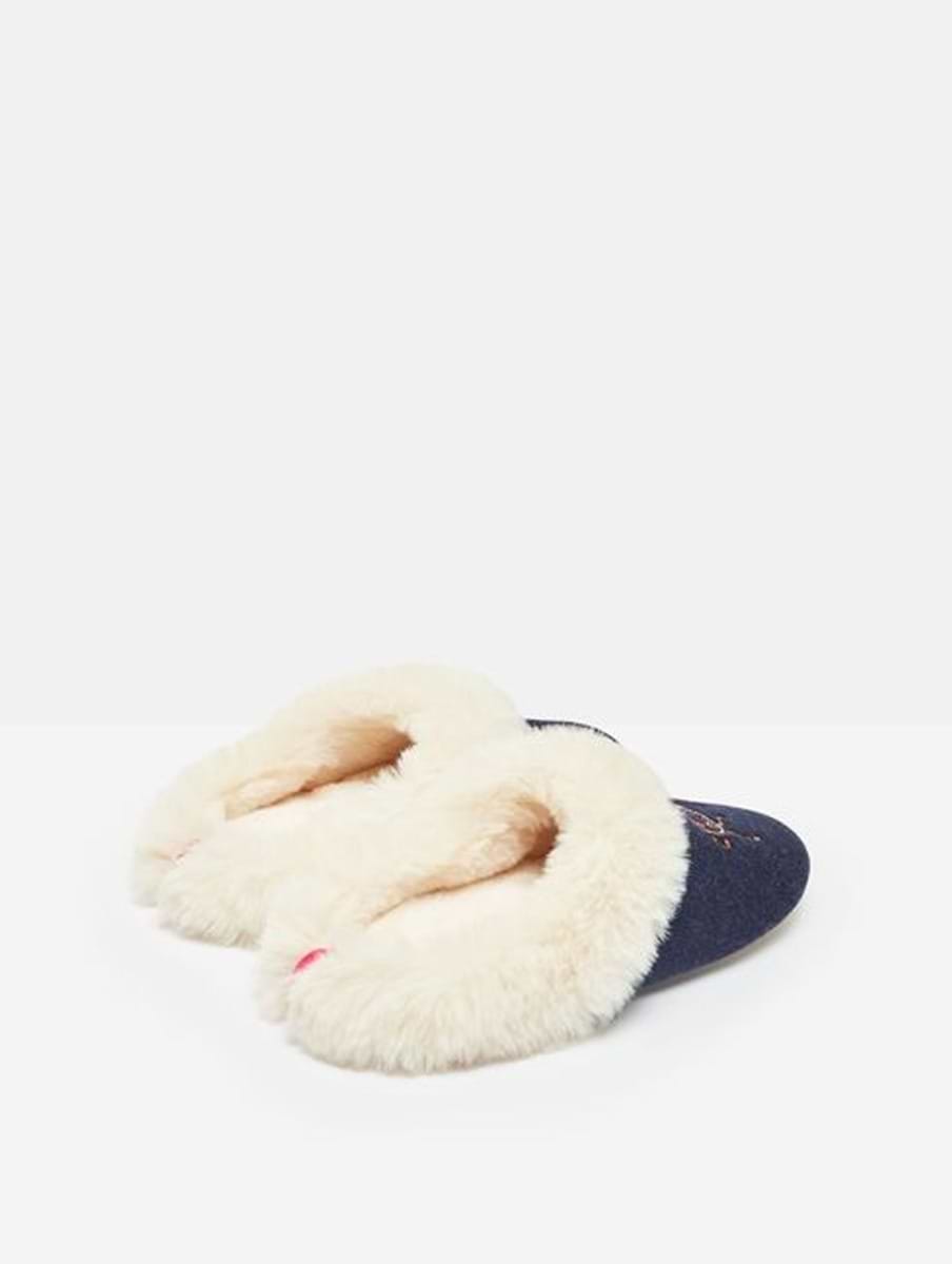 Womens horse slippers top