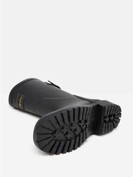Joules Women s Wistow Adjustable Mid Calf Wellies Black