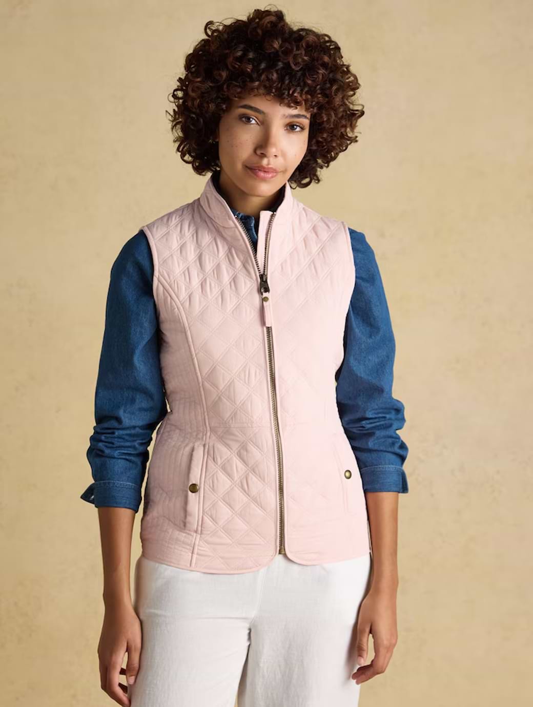 Joules Women's Minx Gilet Pink