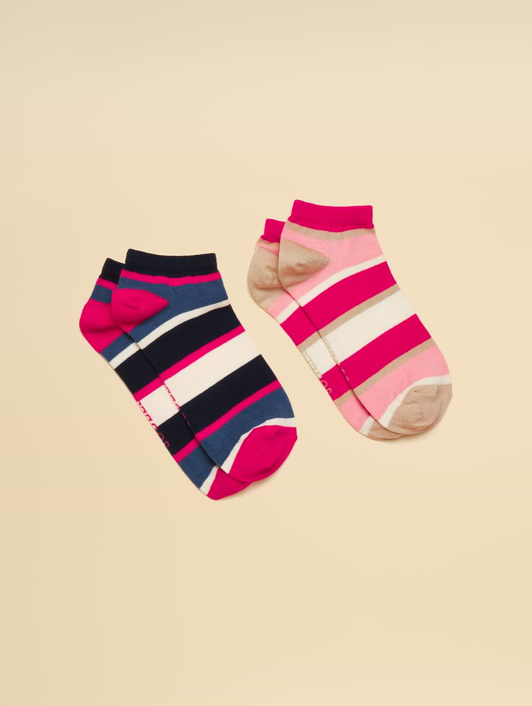 Joules Women's Rilla 2-Pack Socks Pink