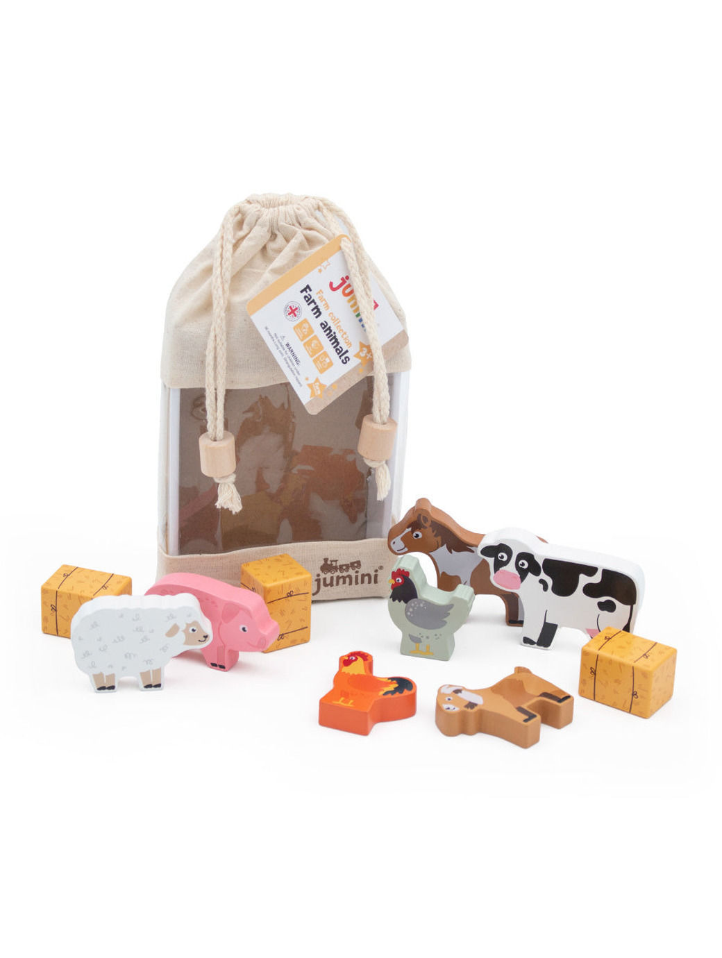 Jumini Bag of Farm Animals