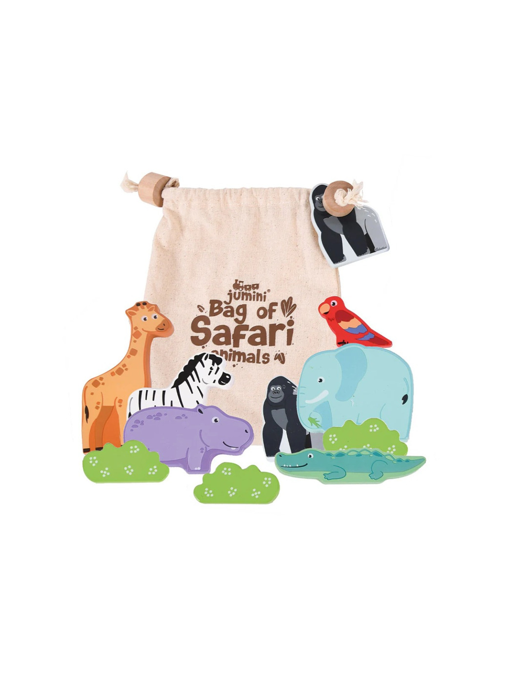 Jumini Bag of Safari Animals