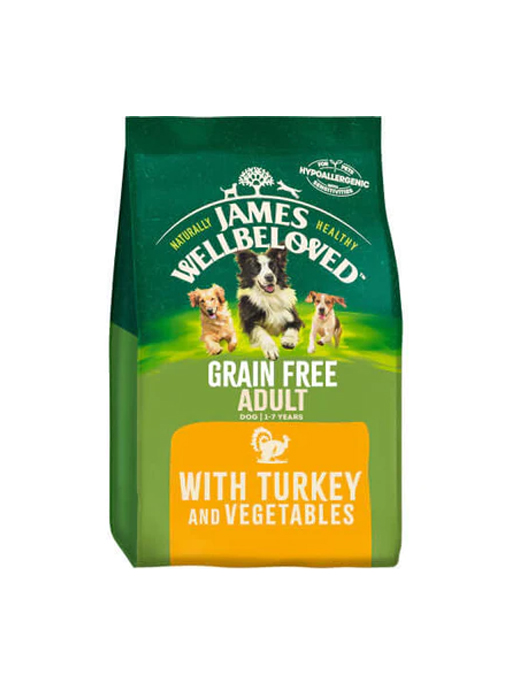 James Wellbeloved Grain Free Turkey 1.5kg
