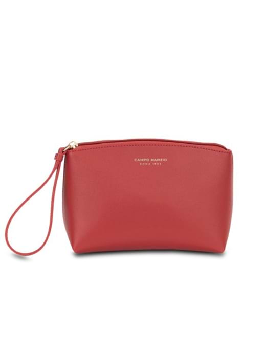 Campo Marzio Katniss Medium Trousse Bag Cherry Red