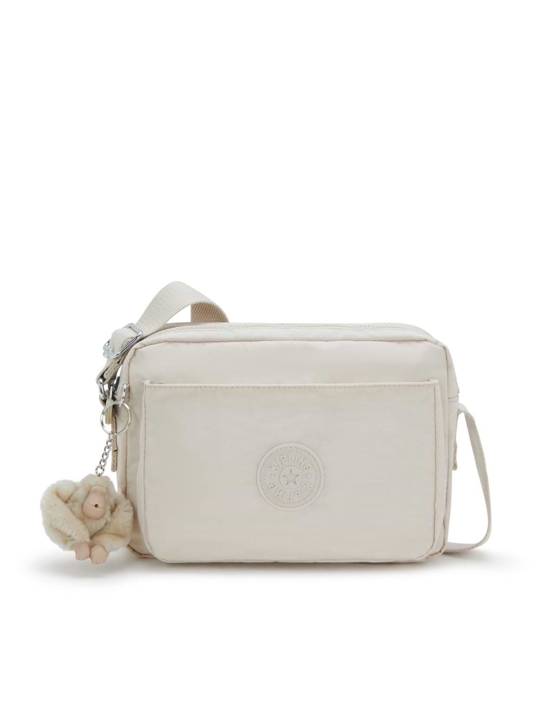 Kipling Abanu M Crossbody Bag Hideaway Beige