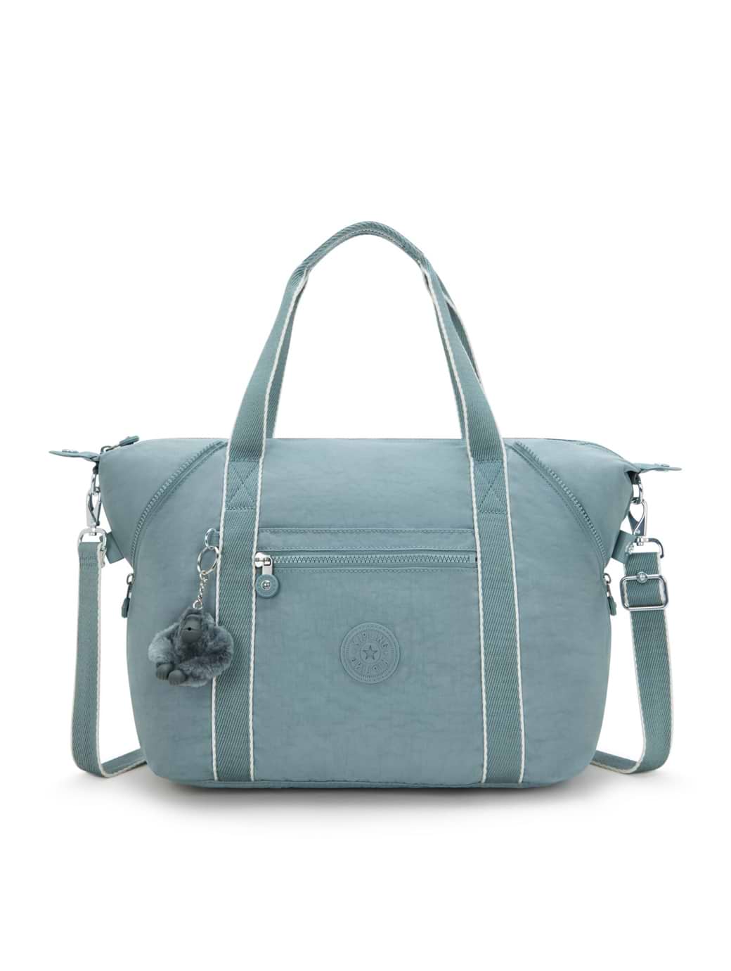 Kipling Art Relaxed Tote Bag Grey