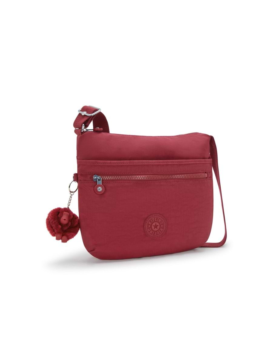 Red kipling purse sales