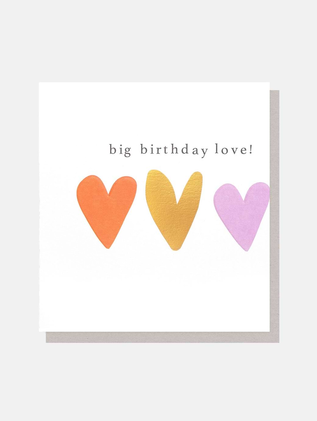 Caroline Gardner Big Birthday Love! with Hearts Card
