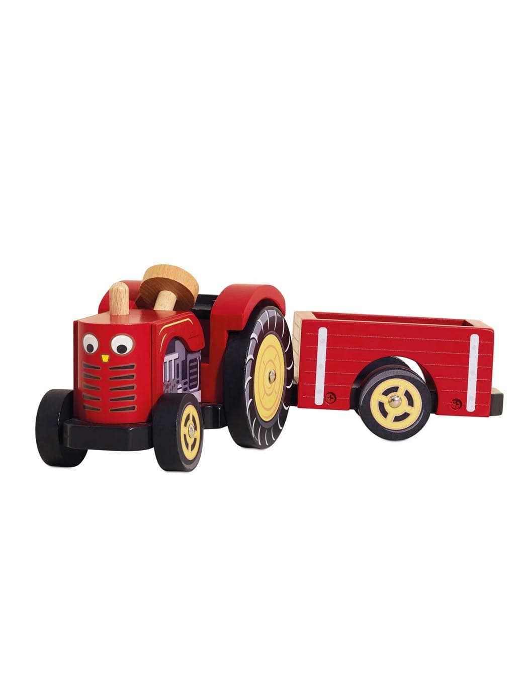 Le Toy Van Farmyard Tractor & Trailer