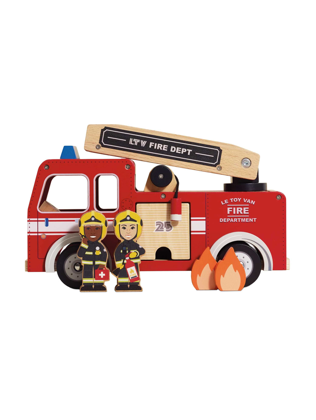 Le Toy Van Fire Engine with Firefighters