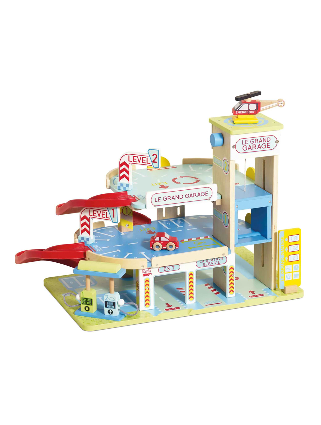 Le Toy Van Le Grand Wooden Garage