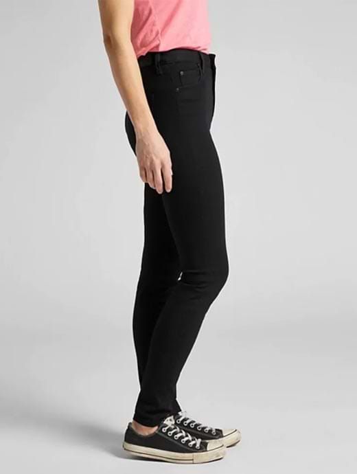 Lee scarlett jeans black store