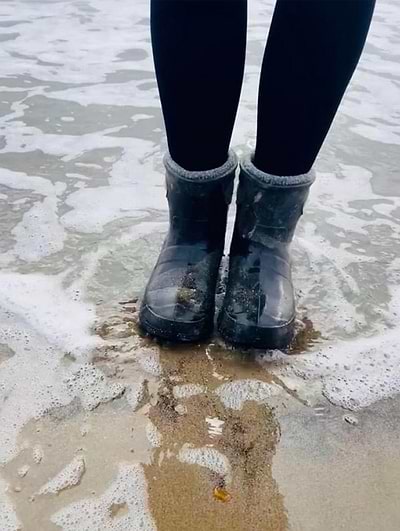 Leon Unisex Adult Explorer Boots - Waterproof, Slip Resistant, Size 5 Black