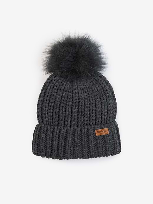 Barbour Saltburn Beanie Charcoal