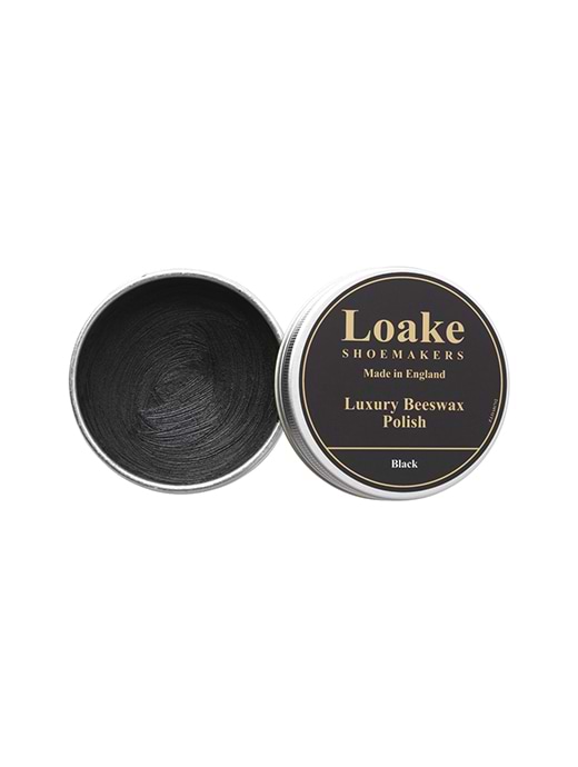 Loake Black Luxury Beeswax Polish