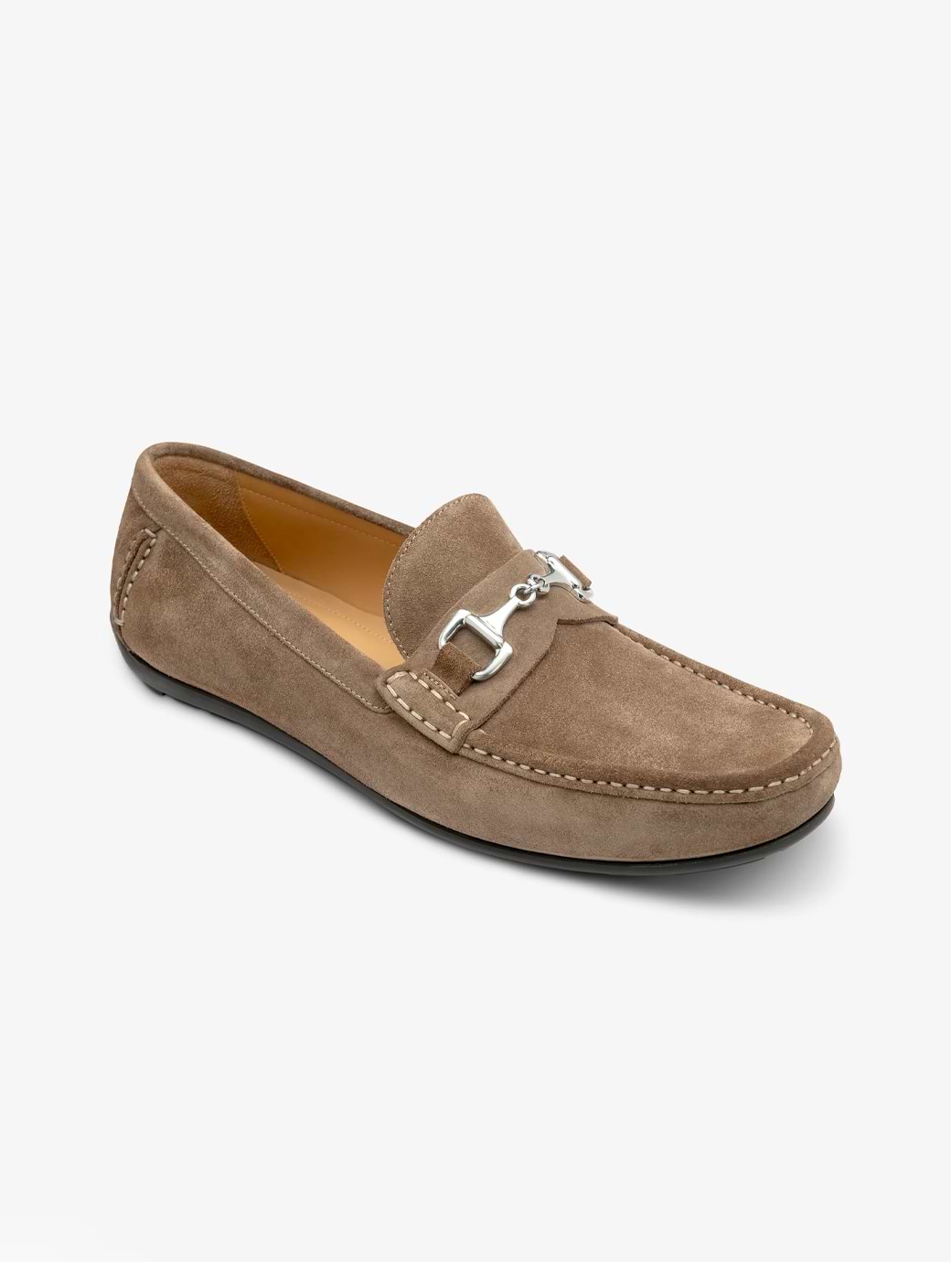 Loake Men's Hawthorn Driver Shoe Flint Suede