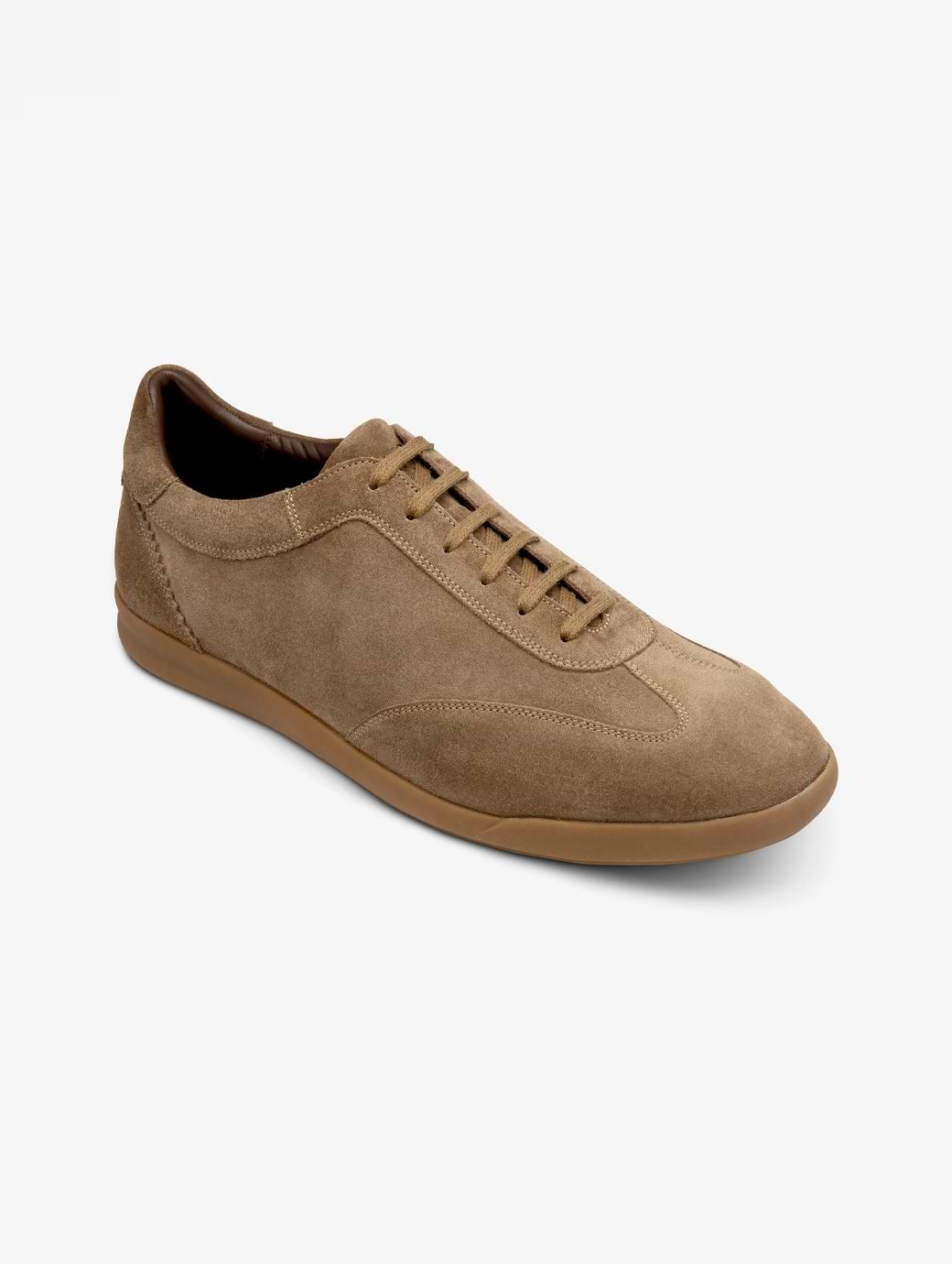Loake Men's Mayfair Smart Trainer Flint Suede