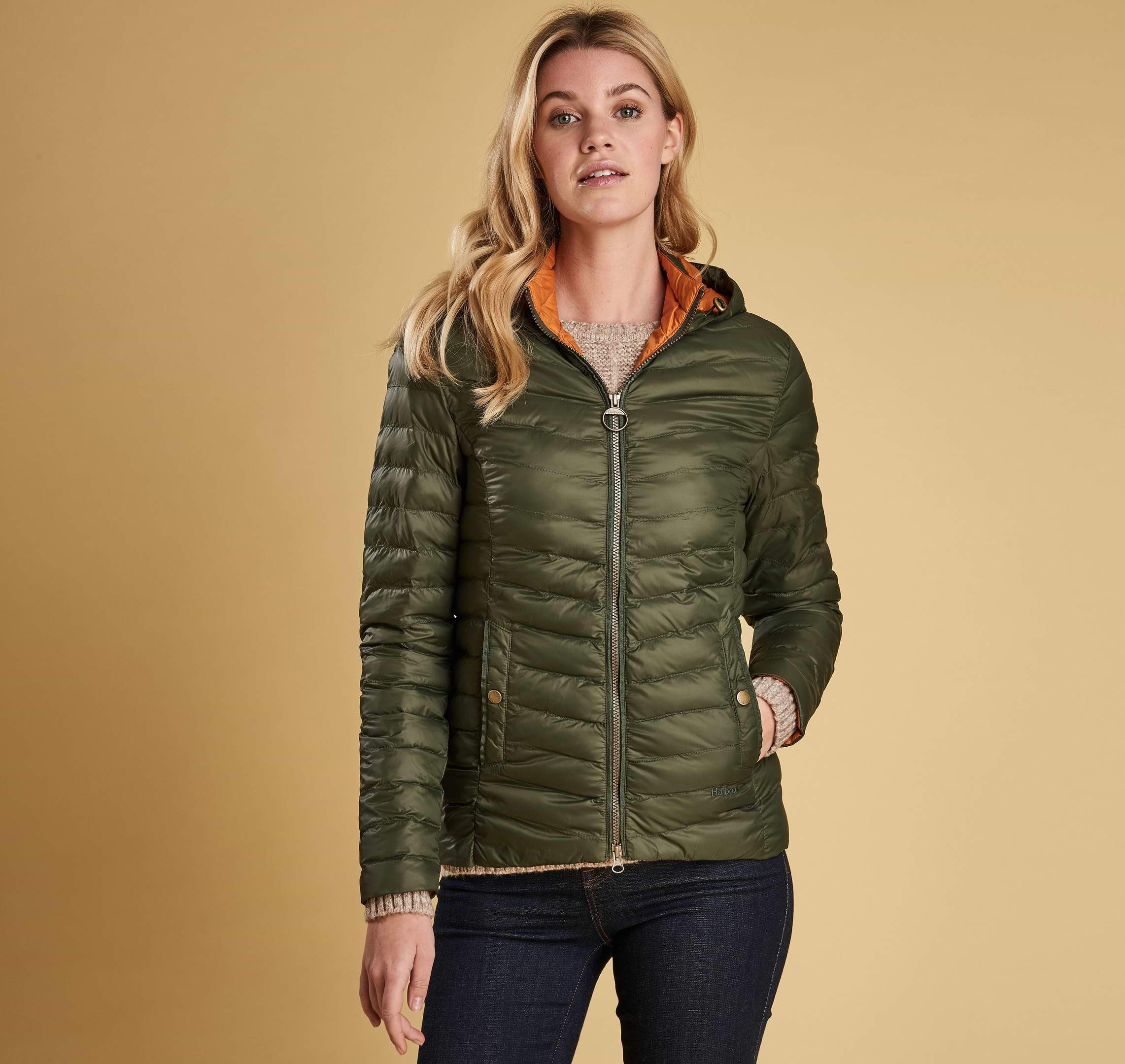 Barbour Highgate Quilt Olive Griggs