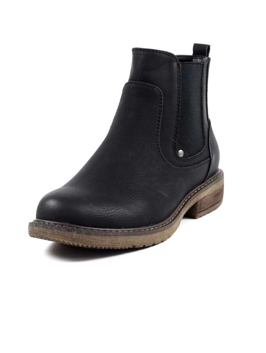 Lunar Roxie II Black Ankle Boot