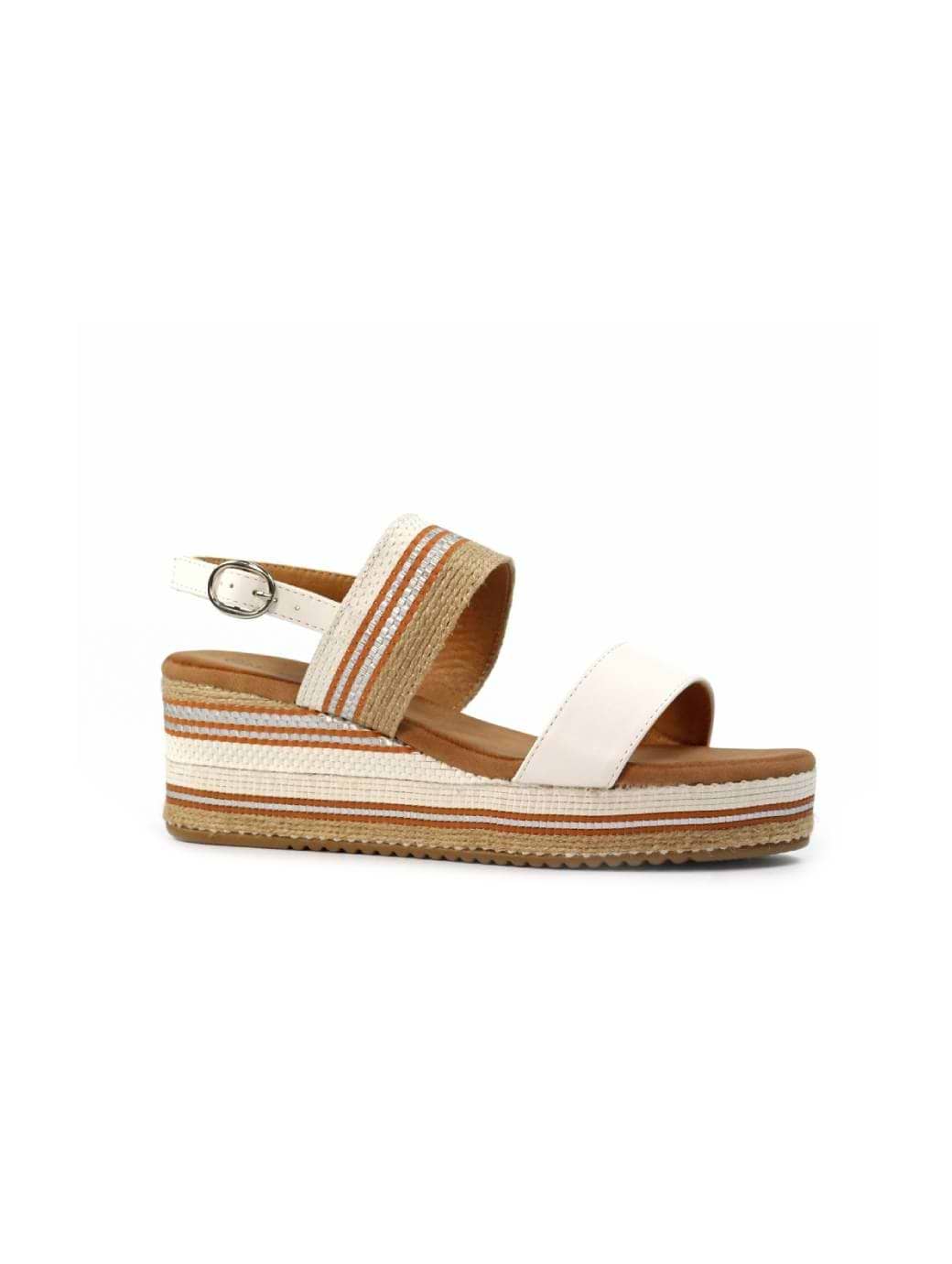 Lunar Women's Fay Sandal White