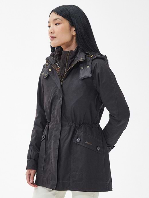 Barbour Women's Cannich Wax Jacket Rustic/Classic
