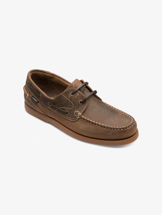 Loake Lymington Boat Shoe Brown