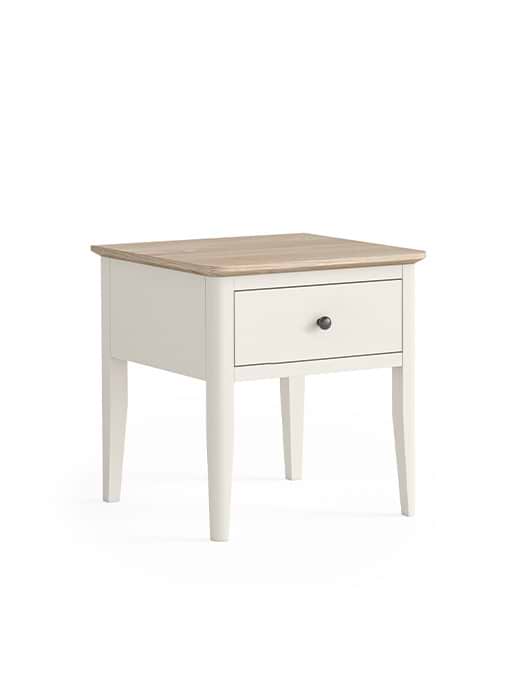 Marlow Lamp Table Coconut White 