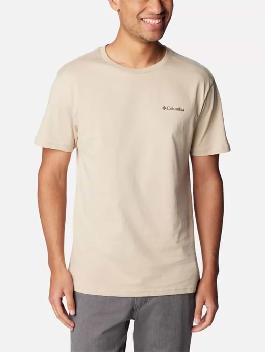 Columbia Men's CSC Basic Logo Tee Ancient Fossil