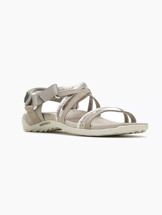Merrell Women's Terran 3 Cush Lattice Sandals Moon Merrell Women's Terran 3 Cush Lattice Sandals Moon