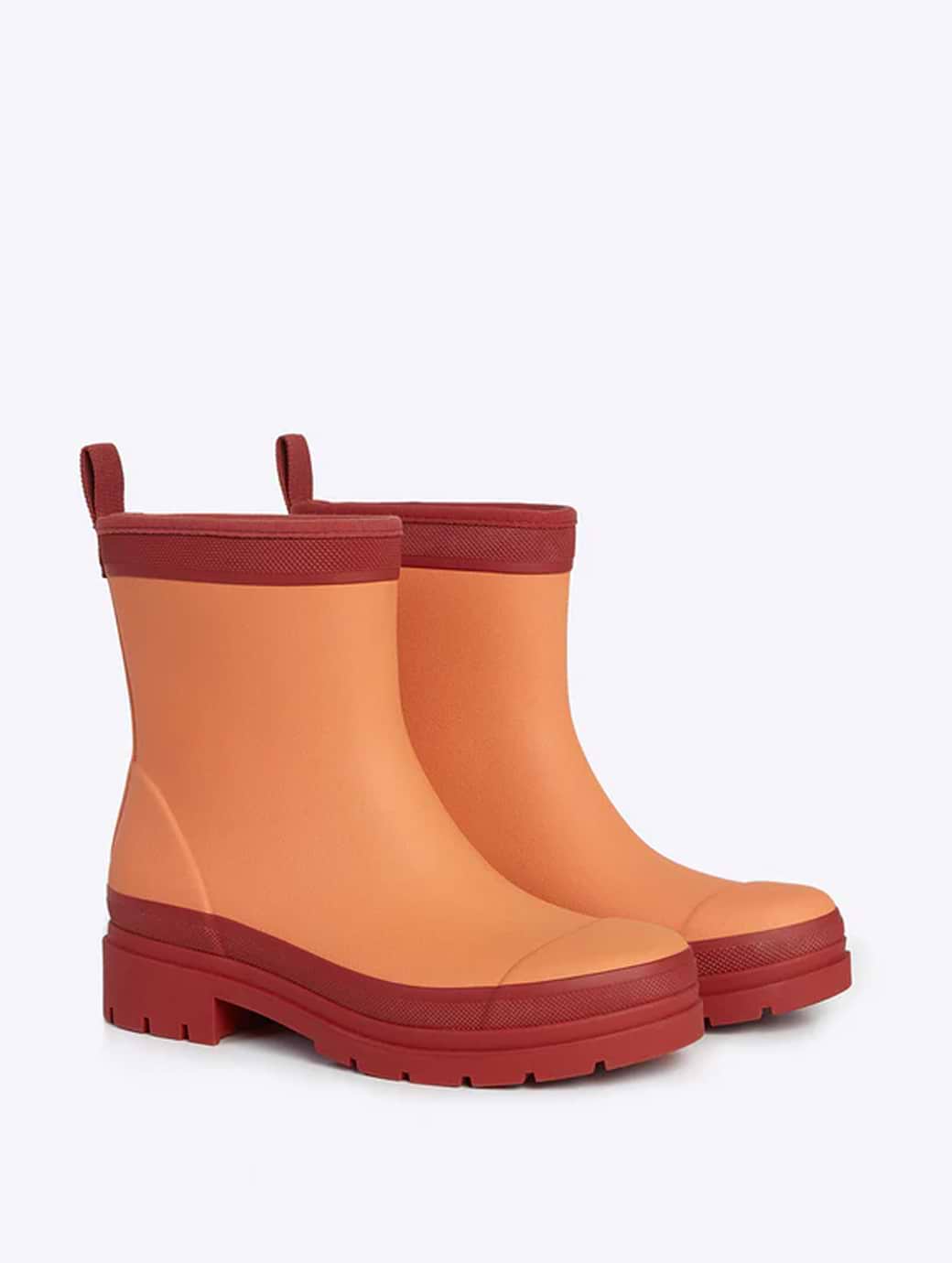 Merry People Andie Ankle Wellington Boot Peach