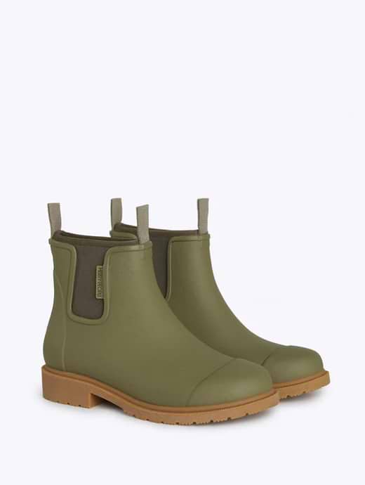 Merry People Bobbi Wellington Boot Khaki Green