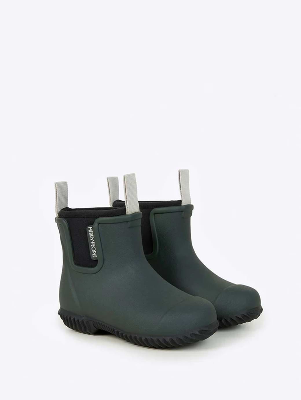 Merry People Kids Bobbi Wellington Boot Forest Green