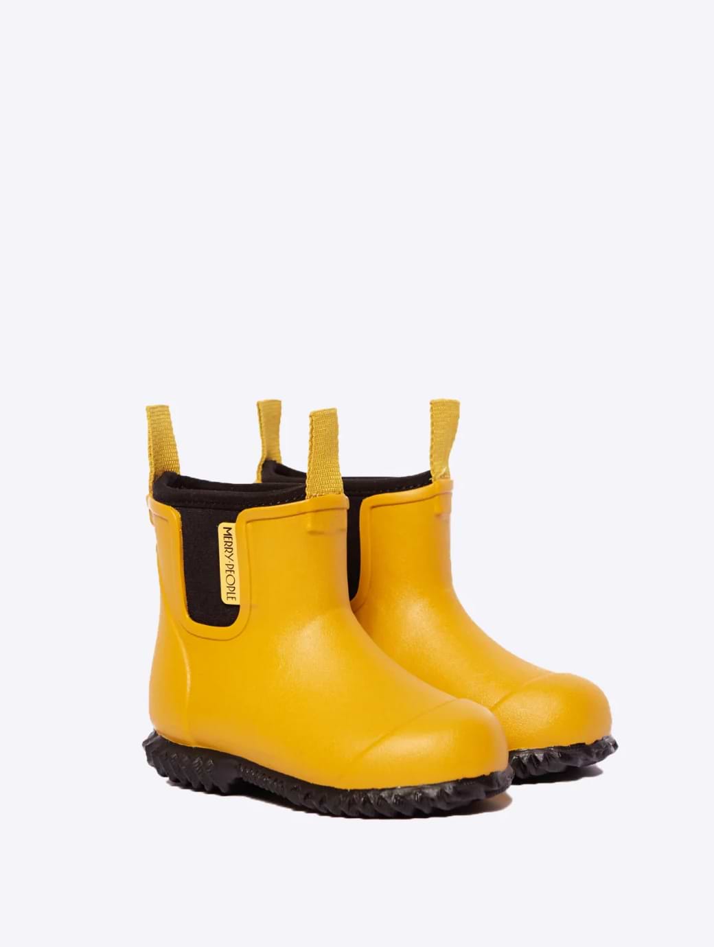 Merry People Kids Bobbi Wellington Boot Mustard
