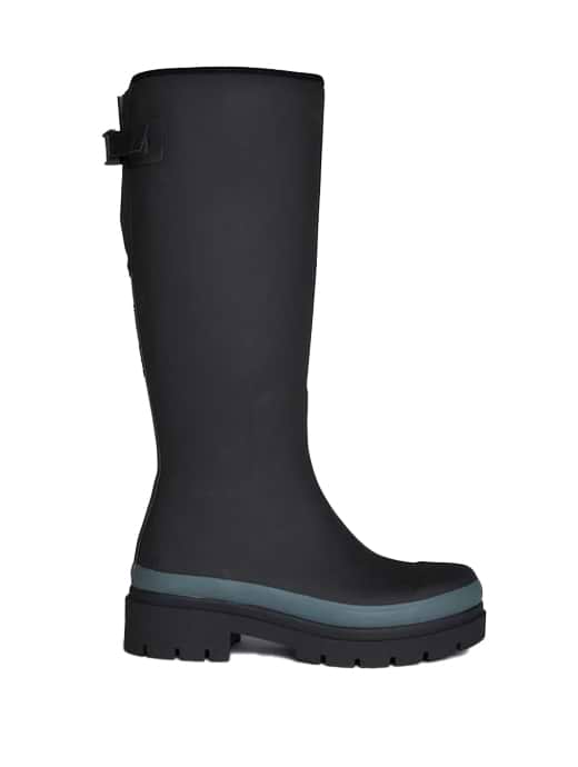 Merry People Women's Fergie Tall Wellington Boot Black