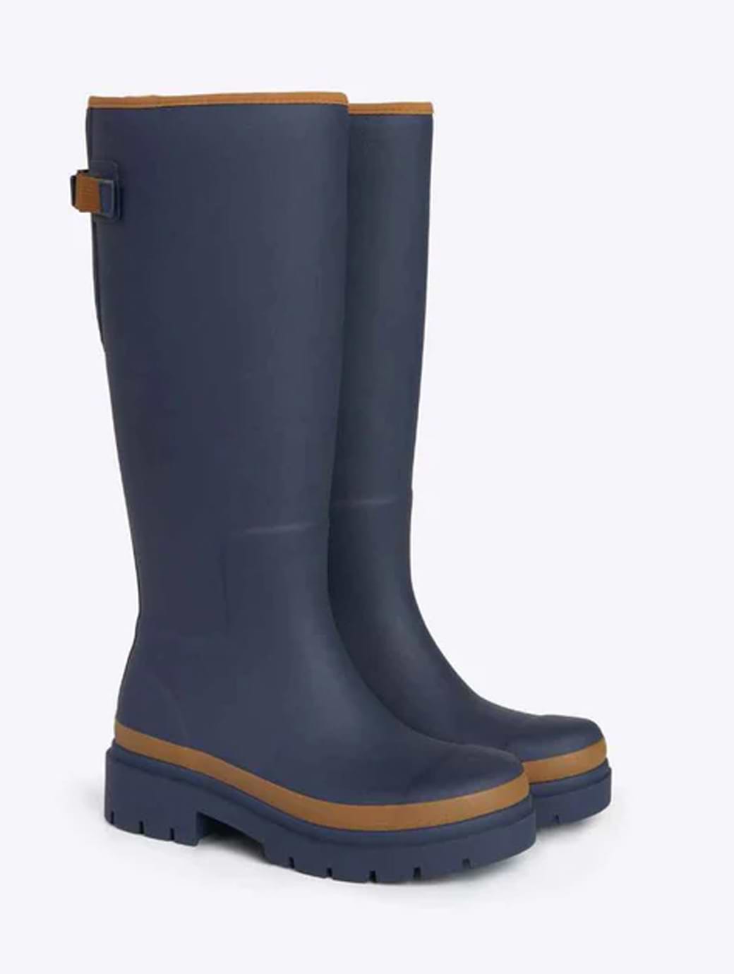 Merry People Women's Fergie Tall Wellington Boot Oxford Blue