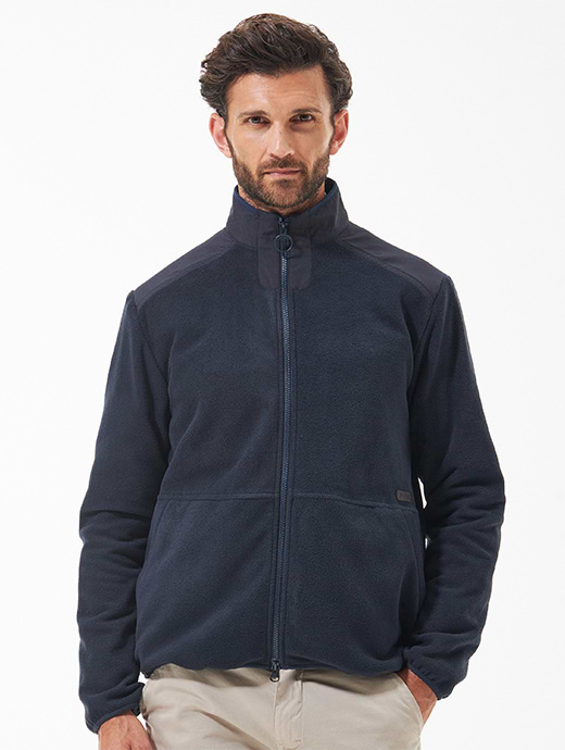 Barbour Men's Country Fleece Jacket Navy 