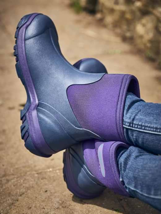 Grubs Midline Wellington Boot Violet