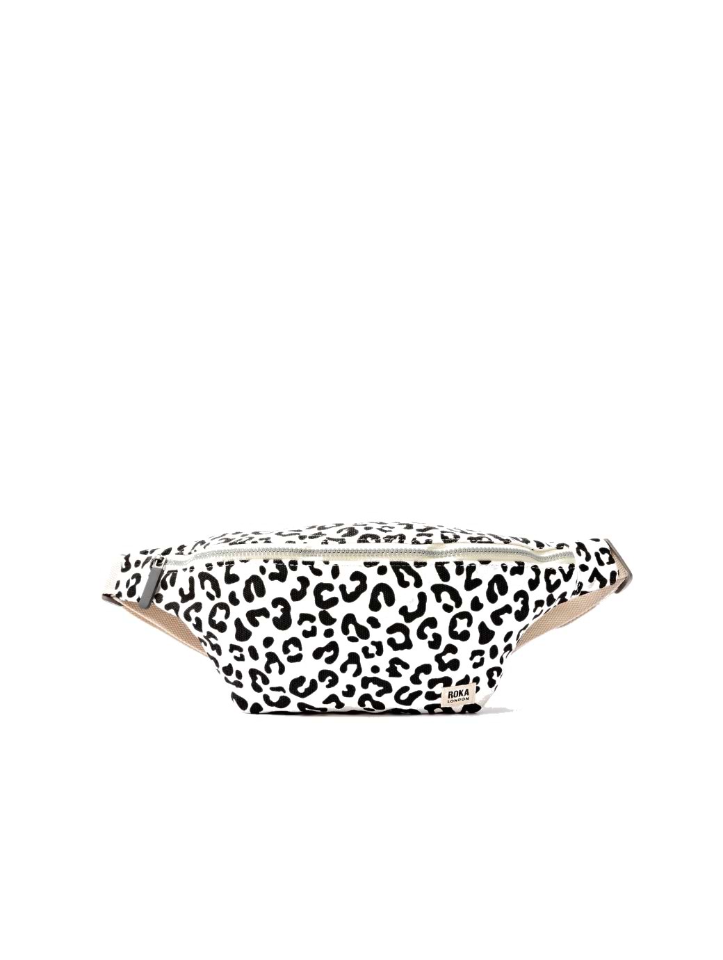Roka London Mill Hill Crossbody Bag Summer Leopard